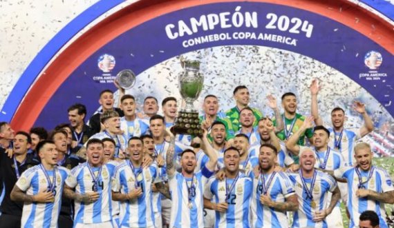 Argjentina e fiton trofeun e Copa Americas