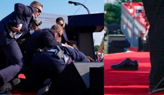 Trump shpjegon komunikimin me agjentët e Shërbimit Sekret menjëherë pas atentatit: Më goditën aq fort sa më ranë këpucët