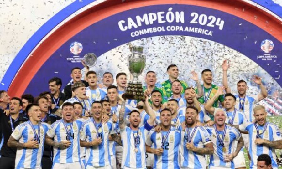 Argjentina e fiton trofeun e Copa Americas