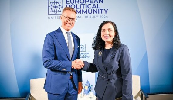 Osmani takohet me Presidentin e Finlandës: Mbështetës i kahmotshëm i Kosovës dhe i së ardhmes euroatlantike të vendit tonë
