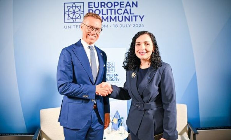 Osmani takohet me Presidentin e Finlandës: Mbështetës i kahmotshëm i Kosovës dhe i së ardhmes euroatlantike të vendit tonë