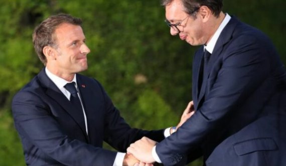 Takimi me Vuçiq në Pallatin Blenheim, Macron kërkon zbatimin e marrëveshjeve dhe themelimin e Asociacionit