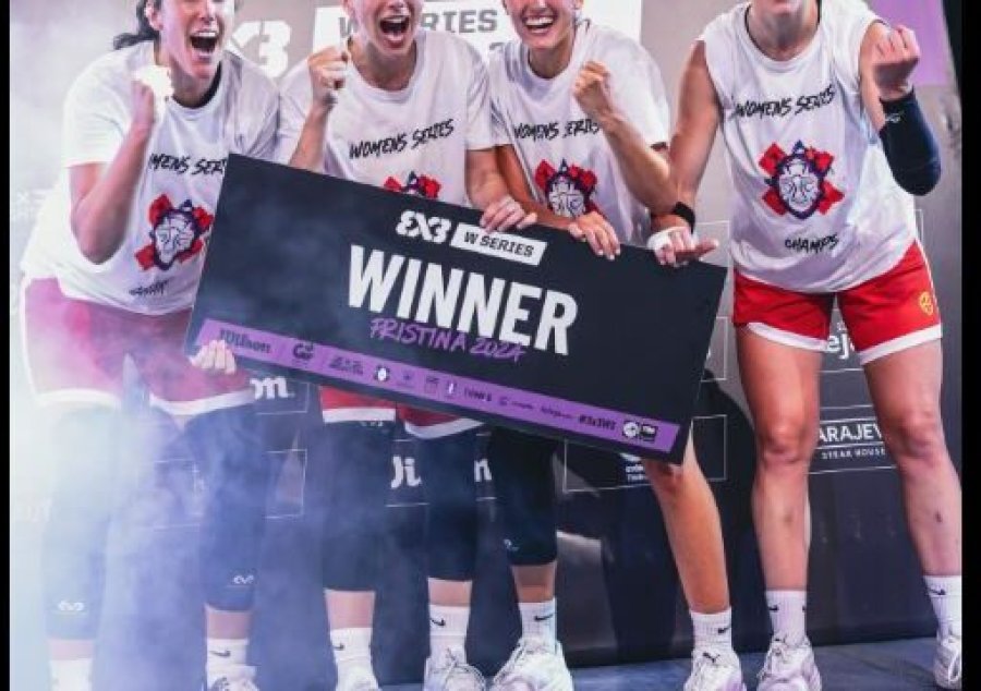 Spanja triumfon në FIBA 3×3 Women’s Series që u mbajt në Prishtinë