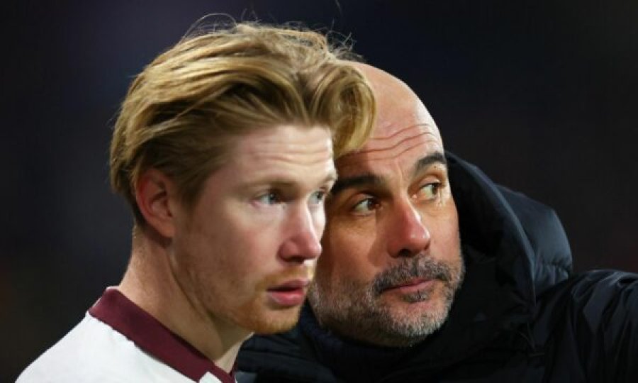 Guardiola flet për të ardhmen e De Bruyne, e jep përgjigjen përfundimtare