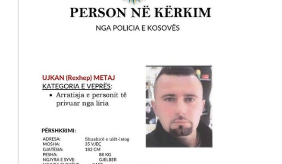 Policia shpall në kërkim këtë person, u arratis para gati dy javësh nga Dubrava