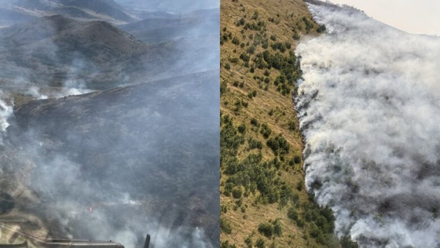KFOR-i ndihmon në shuarjen e zjarreve në Kosovë dhe në Shqipëri