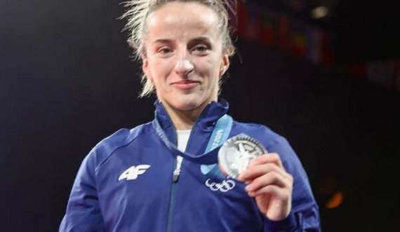 Distria Krasniqi është kampione e Evropës në xhudo