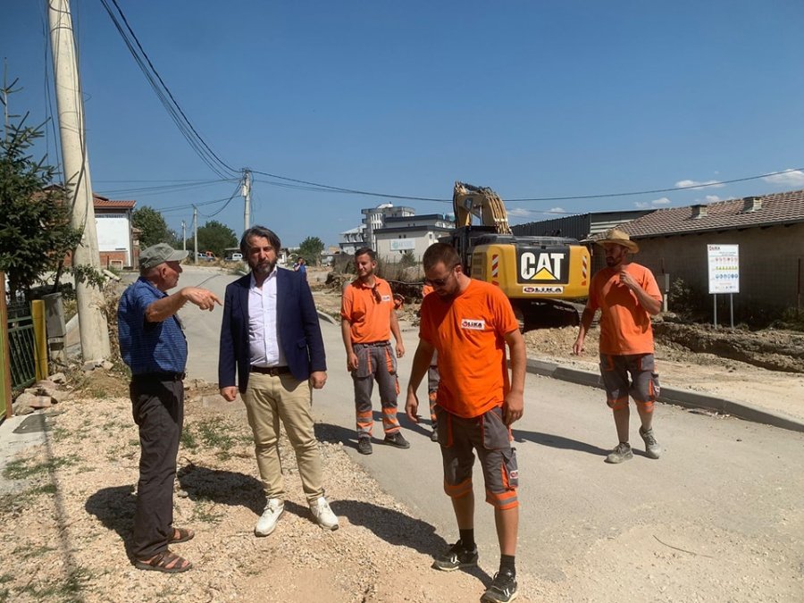 Përparim Rama publikon pamje nga punimet që po kryhen në rrethrrotullimin e ri në Veternik