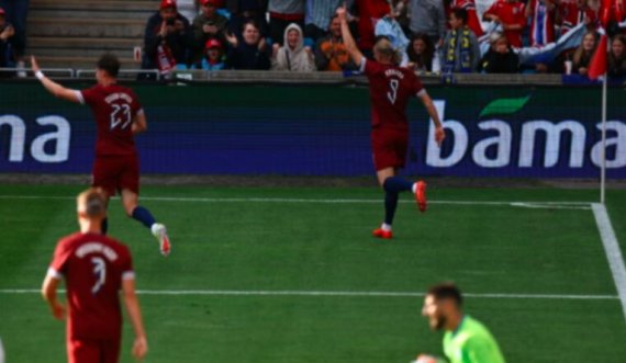 Haaland ka shënuar edhe golin e tretë ndaj Kosovës