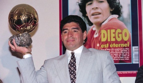 Gjykata franceze ndalon shitjen e Topit të Artë të legjendës Diego Maradona