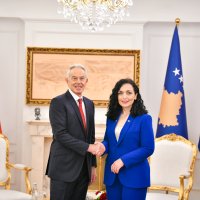 Osmani pas takimit me Tony Blair: Do të mbeteni gjithmonë kampion i popullit të Kosovës