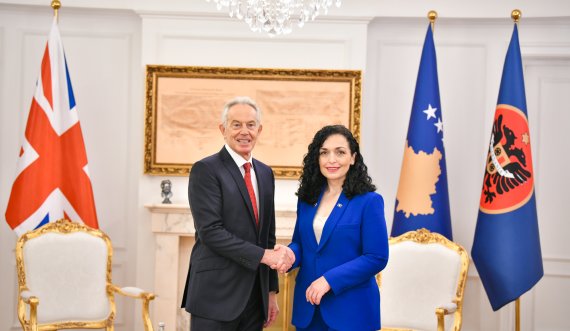 Osmani pas takimit me Tony Blair: Do të mbeteni gjithmonë kampion i popullit të Kosovës