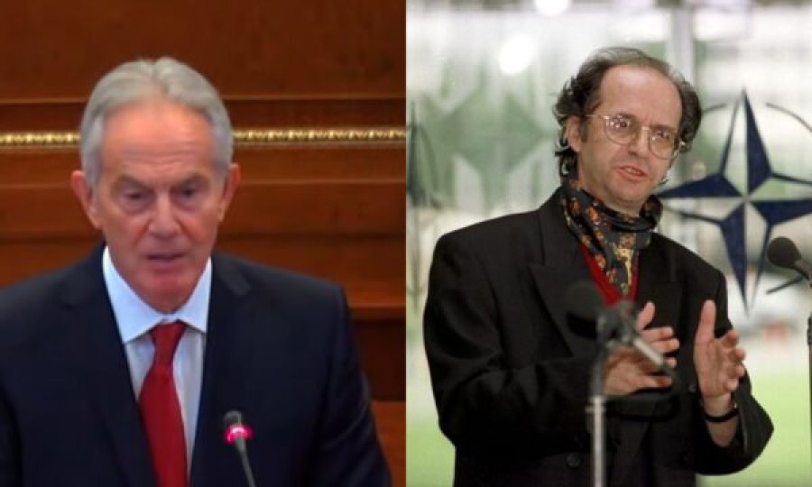 Blair e falënderon veçanërisht Rugovën që punoi me të për të intervenuar NATO