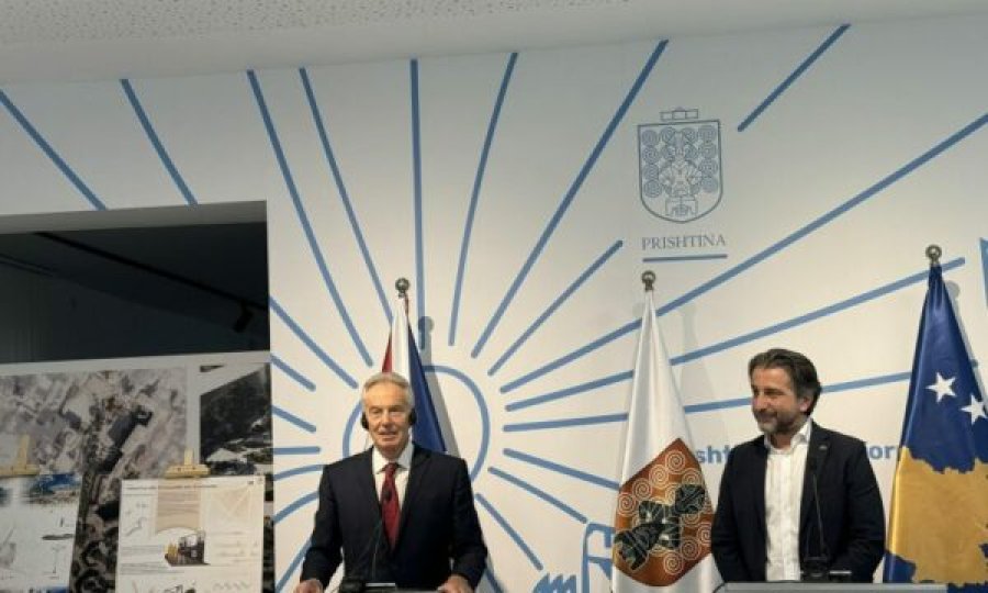 Tony Blair: Prishtina është një qytet i gjallerishëm një qytet ku e ndjen që rinia e qytetit është një mënyrë shpirti i këtij qyteti