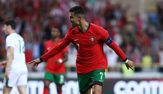 Ronaldo i pandalshëm para “EURO 2024” – ia shënon dy gola Irlandës