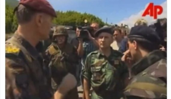 Bielamowicz sjell videon historike të gjeneralit gjerman në Prizren, ai i dha afat trupave serbe që të largohen për 30 minuta nga Kosova