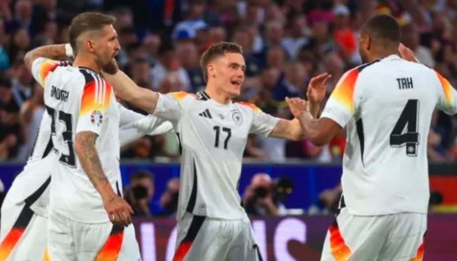Gjermania fiton ndaj Danimarkës dhe avancon në çerekfinale