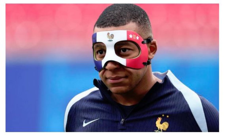 Zbulohet çmimi marramendës i maskës së Kylian Mbappe, e punuar edhe me material nga  NASA