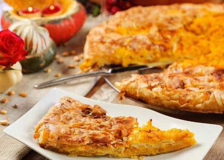 Receta e Pepës:Pite me kungull