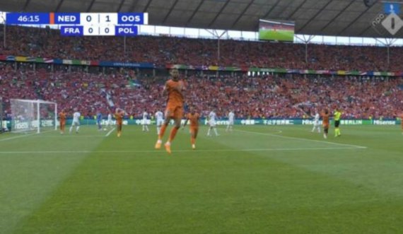 Holanda ka shënuar golin e barazimit ndaj Austrisë