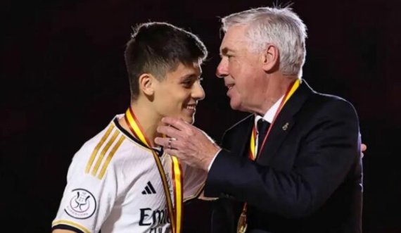 Carlo Ancelotti e çon në qiell Gülerin: E ka një dhuratë, topi është i dashuruar në të