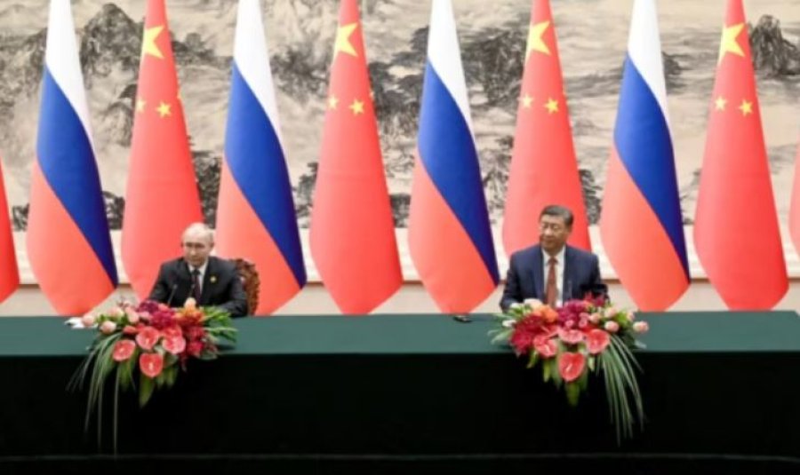Vladimir Putin takon presidentin kinez Xi Jinping