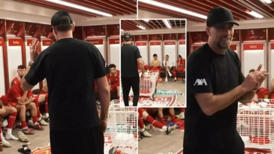 Fjalimi emocional i Kloppit para se të largohet, preku rëndë zemrat e lojtarëve të Liverpoolit