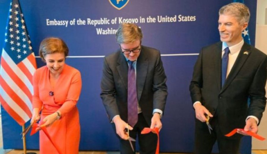 Inaugurohet objekti i Ambasadës së Kosovës në Washington