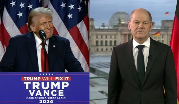 Scholz: E përgëzoj Trump për zgjedhjen e tij si president i Amerikës