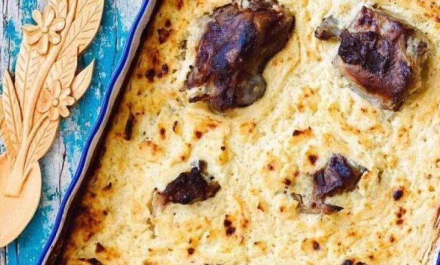 Receta e Pepës: Tavë Elbasani me mish qengji