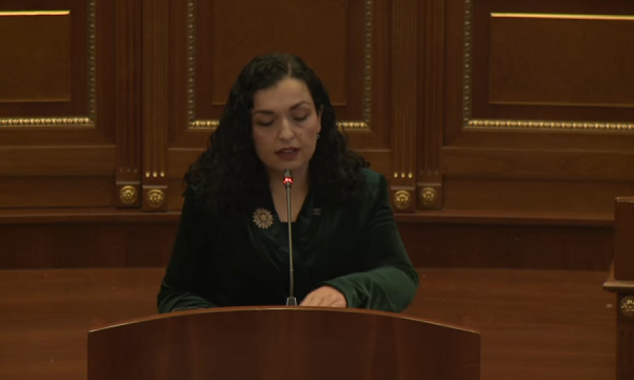 Osmani: Shqipëria dhe Kosova janë dy pjesë të pandashme të një kombi të madh