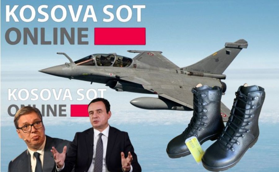 Serbia me aeroplanë ‘Rafale’, Kosova duke i pajisur pjesëtarët e FSK-së me çizme