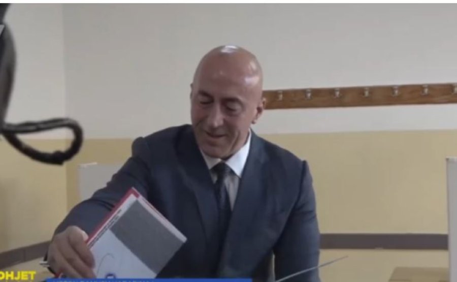 Ramush Haradinaj, ka shfrytëzuar të drejtën e tij për votë