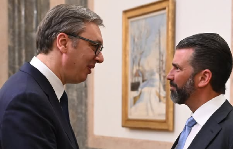 Ja si e shfrytëzoi Vuçiq platformën e djalit të Trump për të çuar mesazhe në Shtëpi të Bardhë